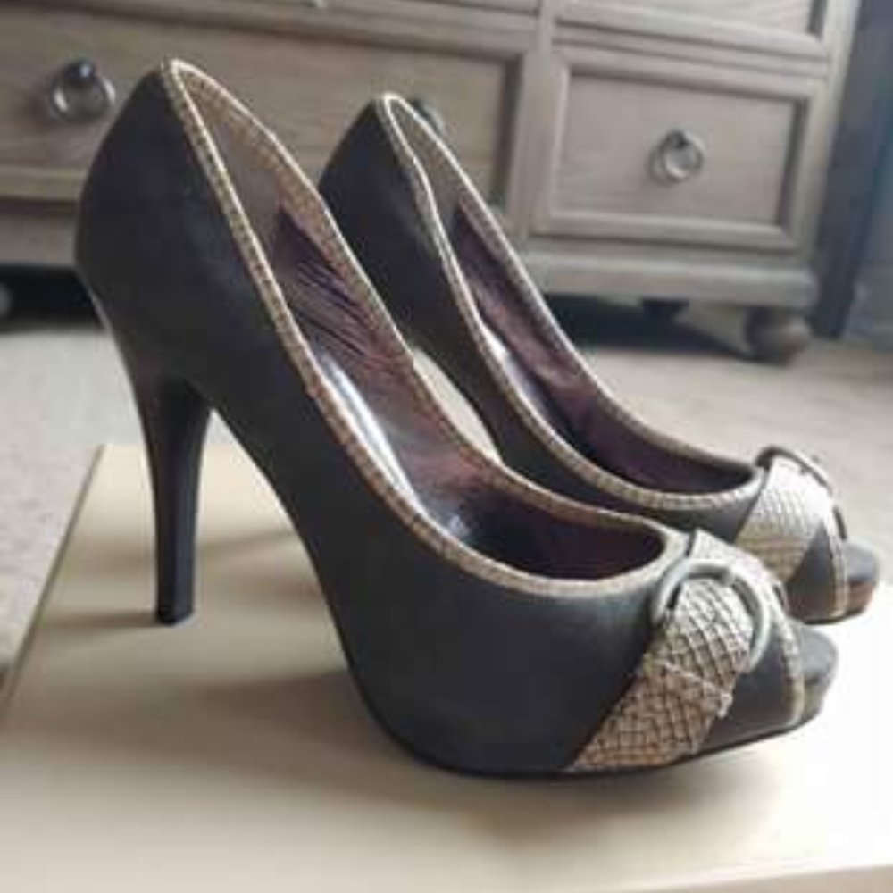 Heels, pumps, peep toe pumps